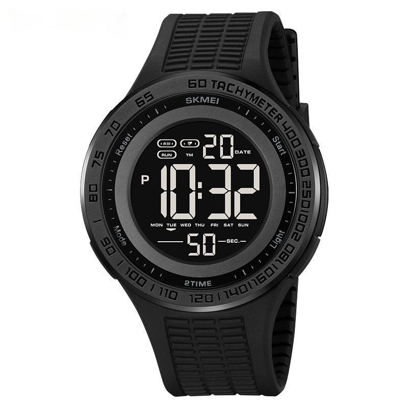 Men's Stylish And Versatile Electronic Watch Luminous Waterproof